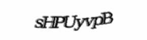 Security check image, please type the characters shown